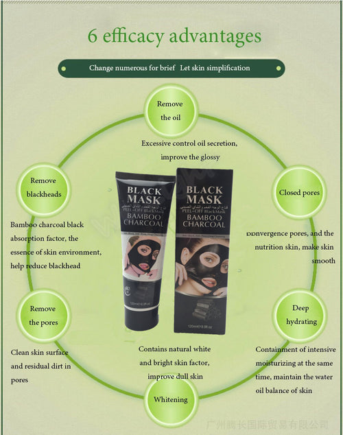 Deep Sea Clay & Bamboo Charcoal Mask 120g
