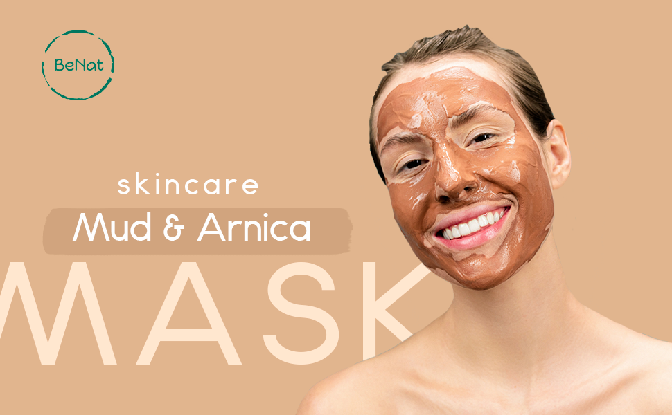2-Pack Mud & Arnica Facial Mask Deep Pore Cleanser Natural Skincare-1