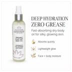 Organic Silky Dry Body Oil – Fast-Absorbing Formula